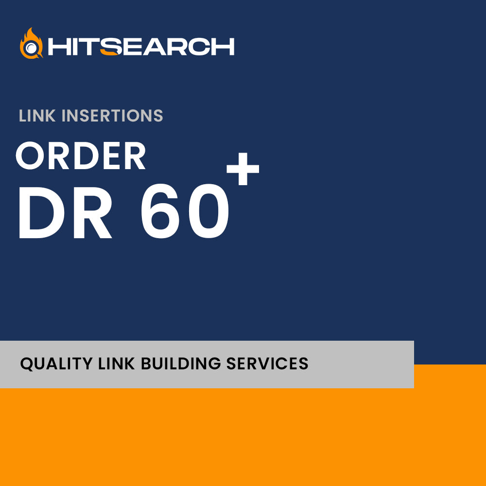 Link Insertions Order DR 60+