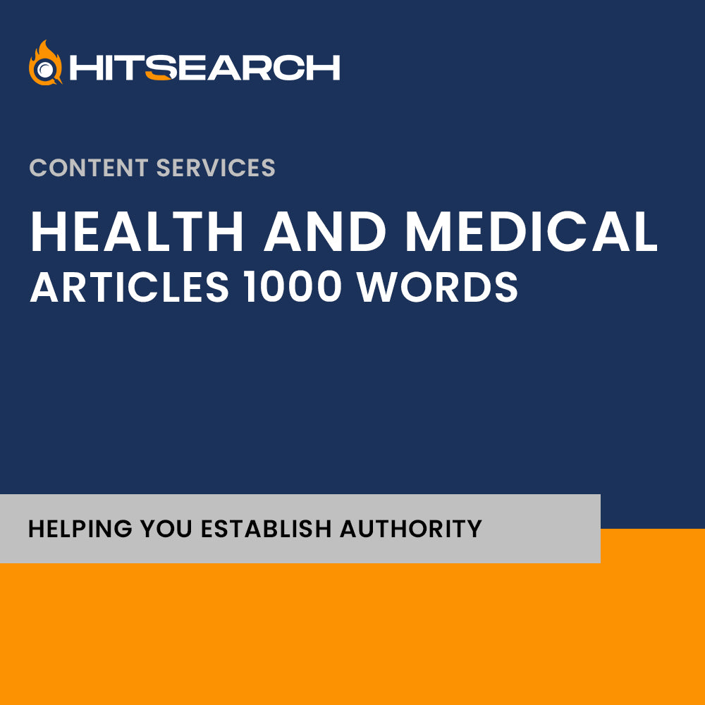 Health and medical articles 1000 words