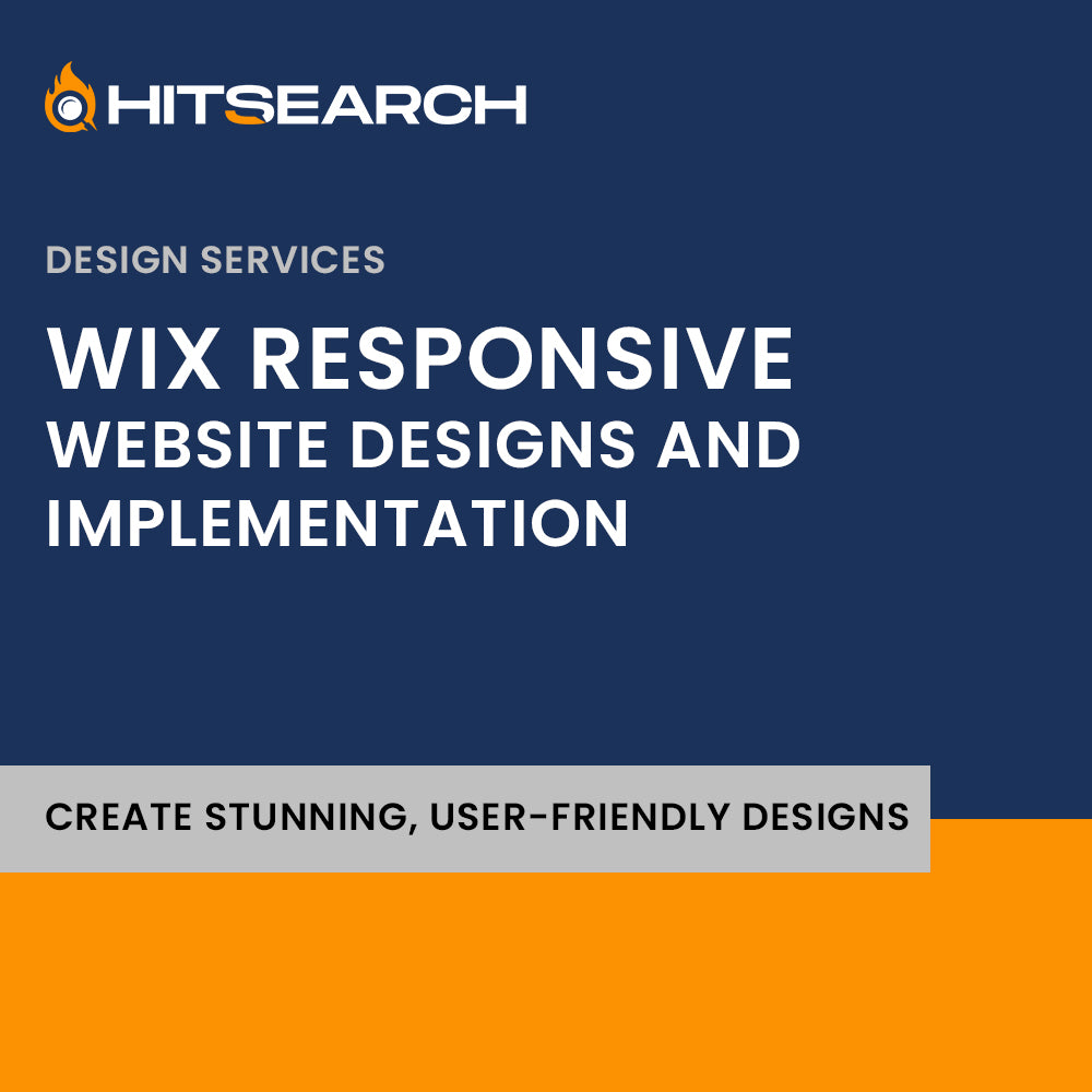 Wix Responsive Website Designs and Implementation.