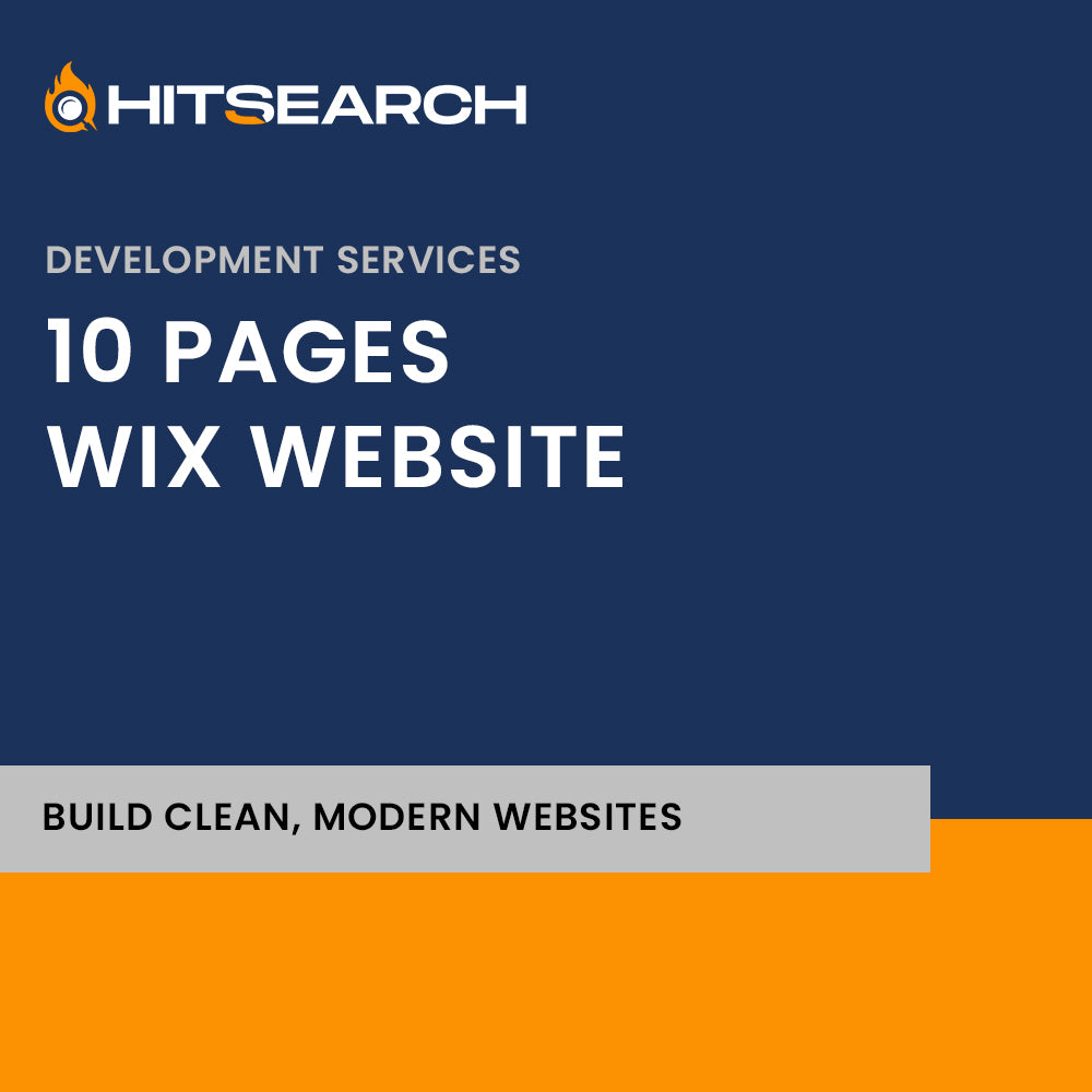 10 Pages wix website